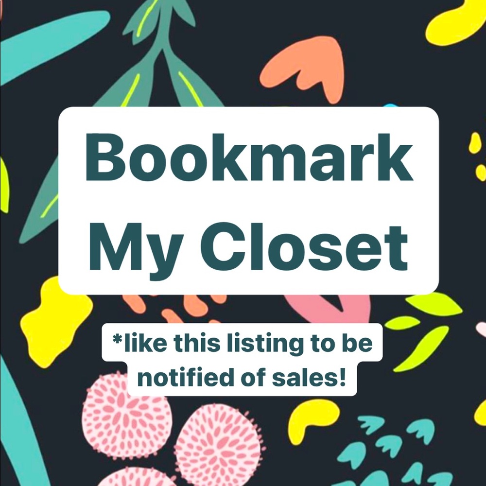 Bookmark my closet with a like